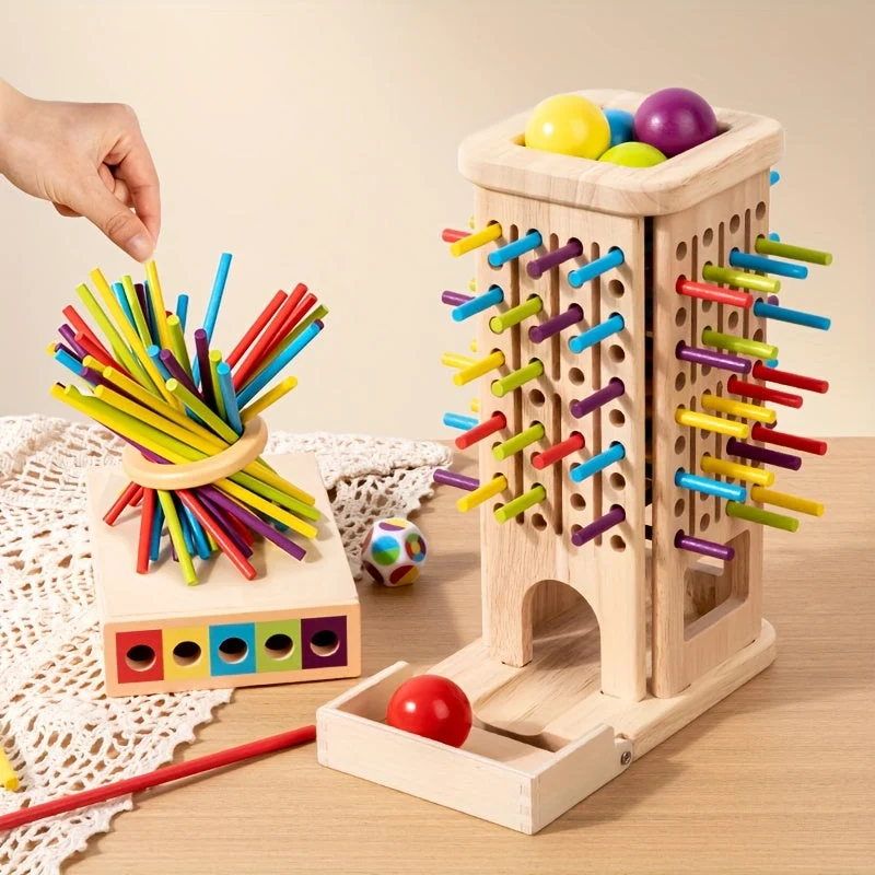 Montessori Trætårn med Læring og Sjov for Børn