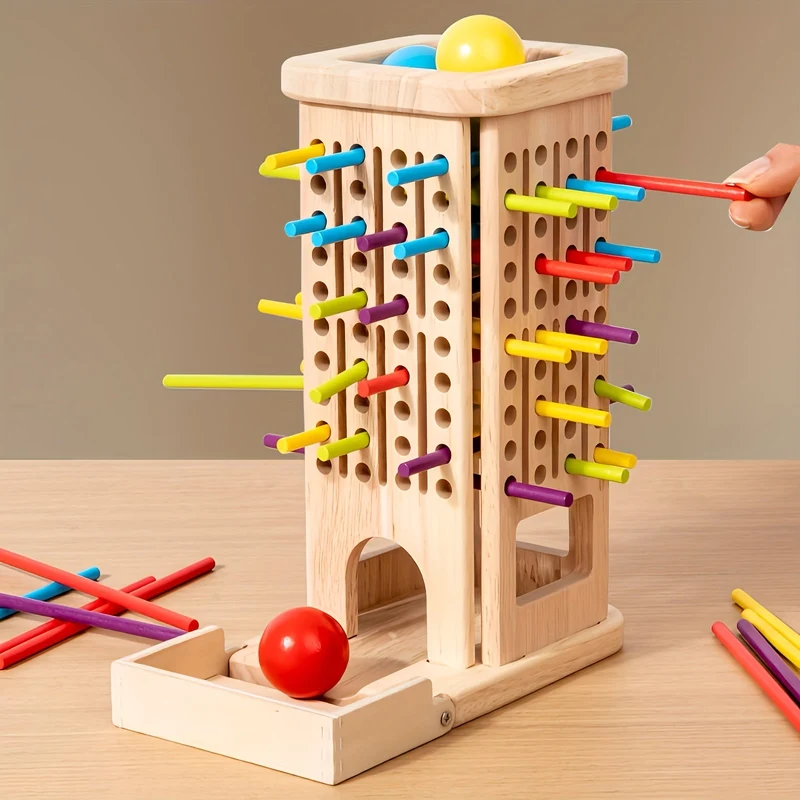 Montessori Trætårn med Læring og Sjov for Børn