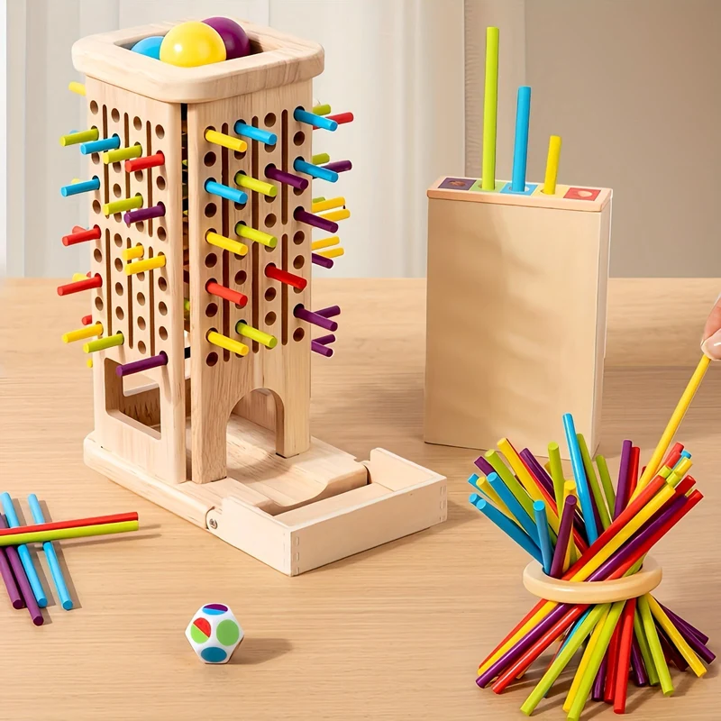 Montessori Trætårn med Læring og Sjov for Børn