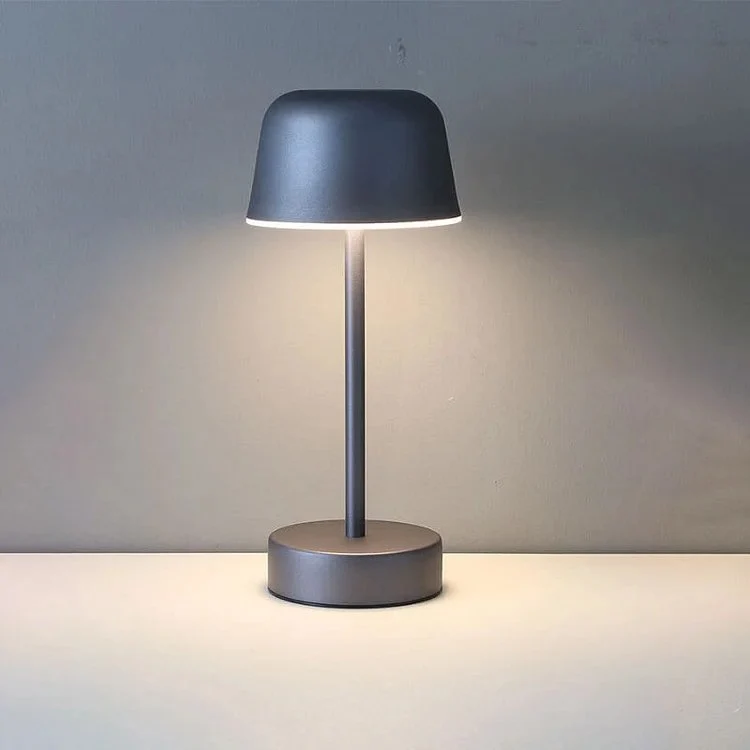 Genopladelig Farverig Bordlampe med Trådløst Design