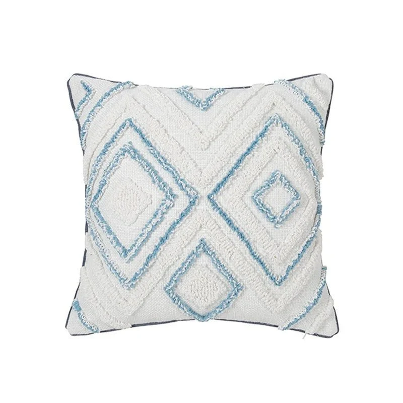 Boho Pudevår med Diamantmønster - Komfort og Stil