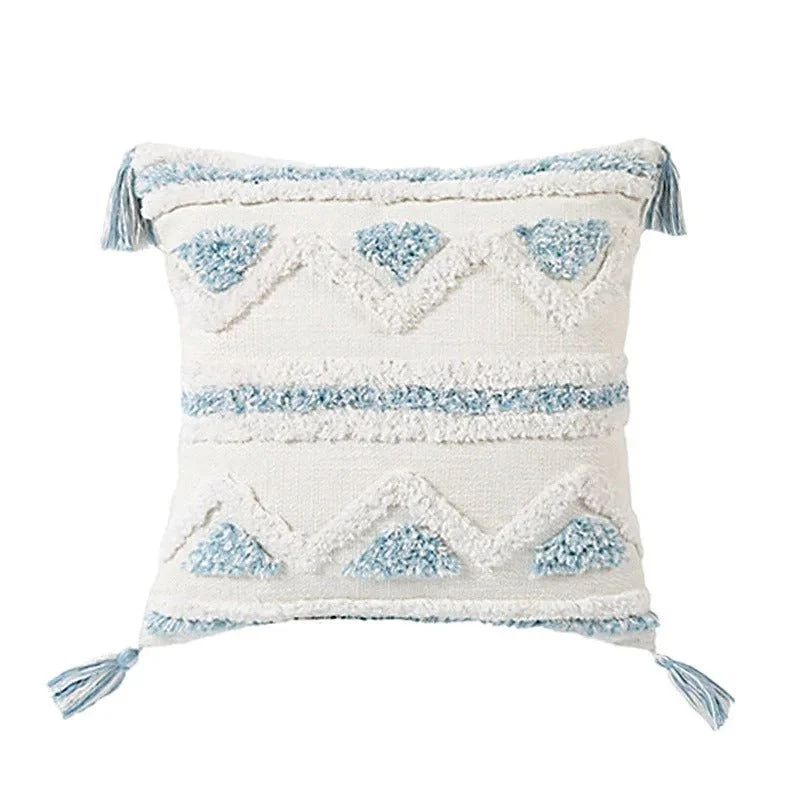 Boho Pudevår med Diamantmønster - Komfort og Stil