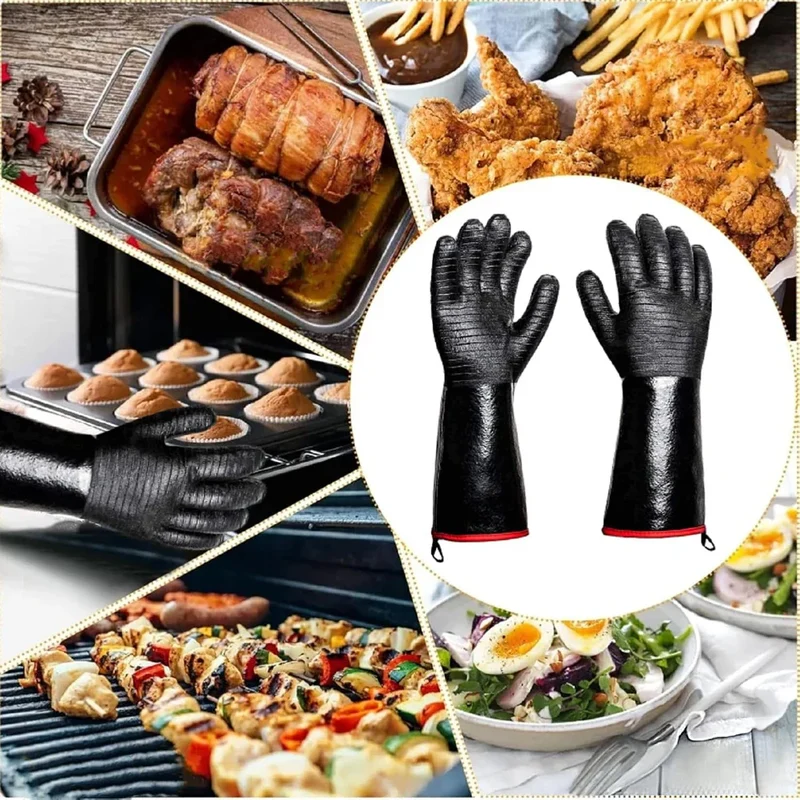 Højtemperatur Grillhandsker - Beskytter dine hænder effektivt