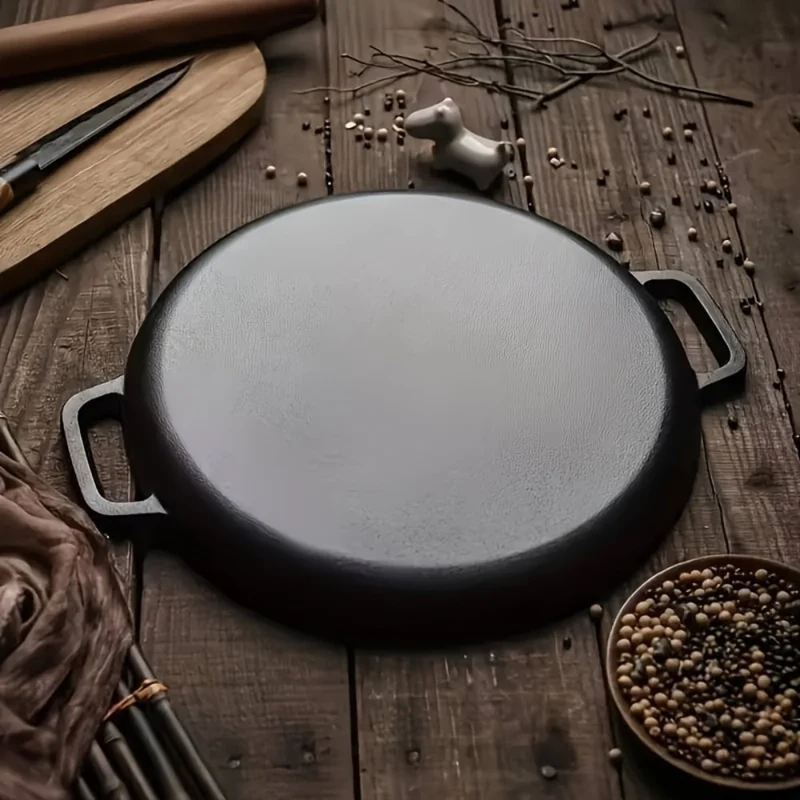 Gussejernsgrillpande med Non-stick – Perfekte Grillresultater