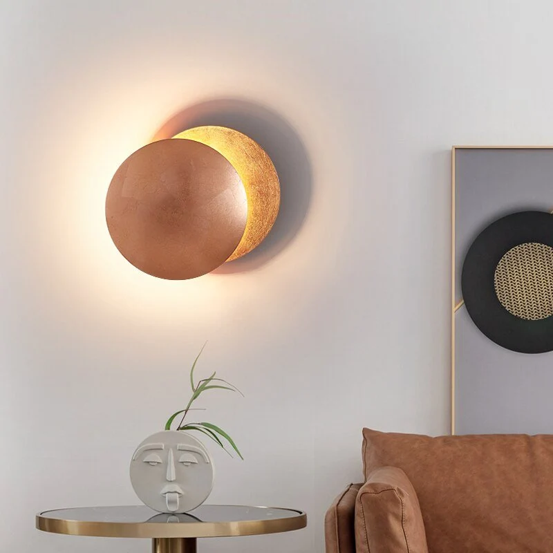 Stilfuld LED-væglampe med varm hvidt lys i elegant design