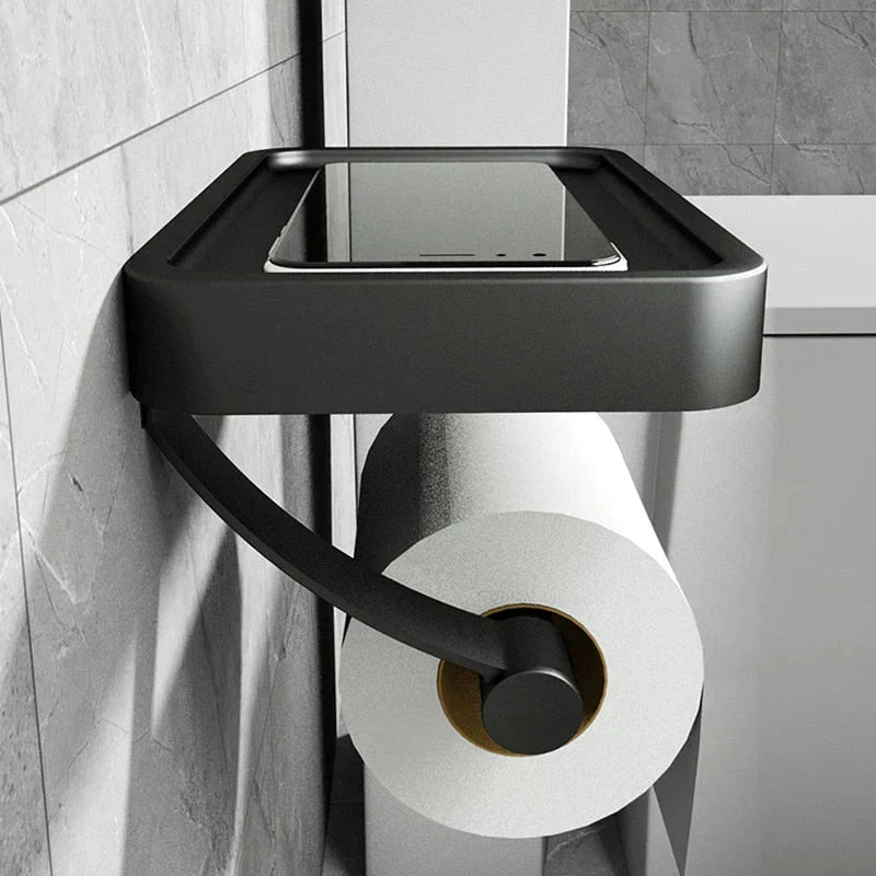 Moderne Toiletrulleholder med Hylde - Stilfuld og Praktisk