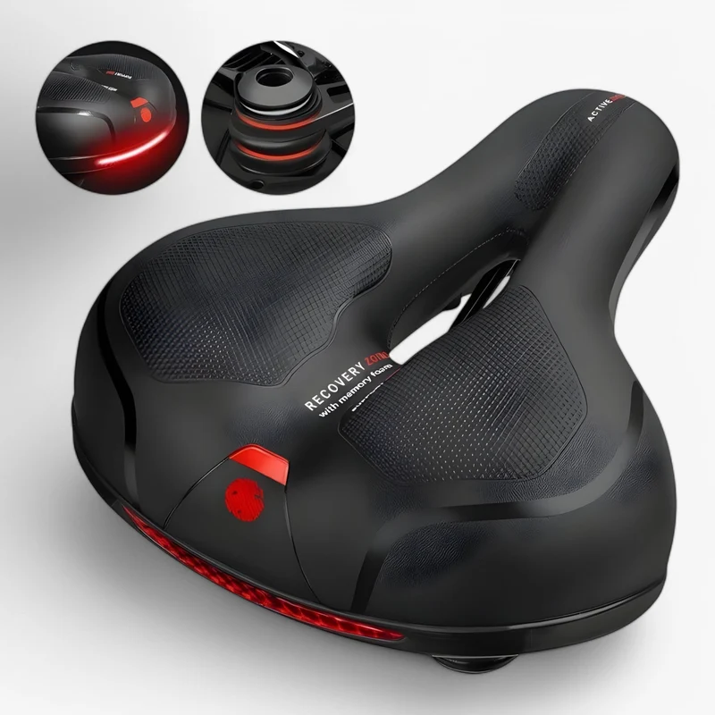 Ergonomisk Cykelsadel med Gel – Smertelindring og Komfort