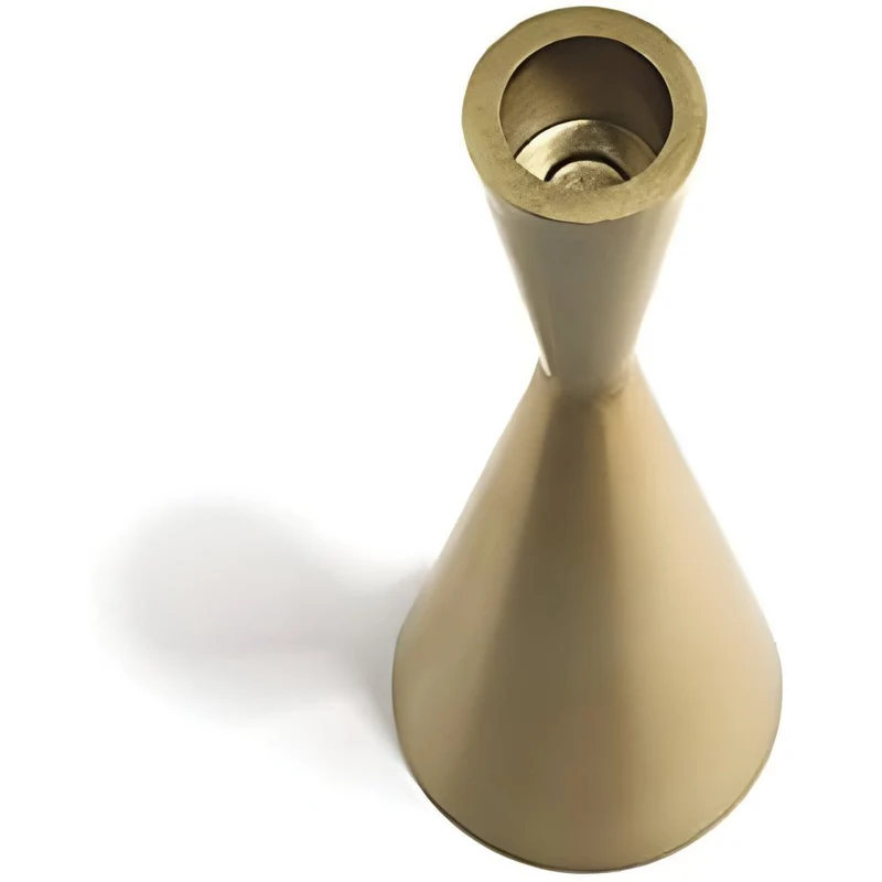 Elegante Messinglysestager - 3 stk. sæt for stilfuld indretning
