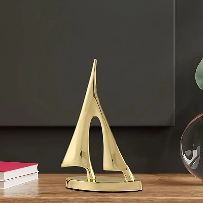 Elegant Sejlbåd Dekoration - Moderne Minimalisme til Hjemmet