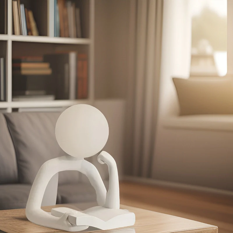 Trådløs bordlampe med justerbart lys og elegant design