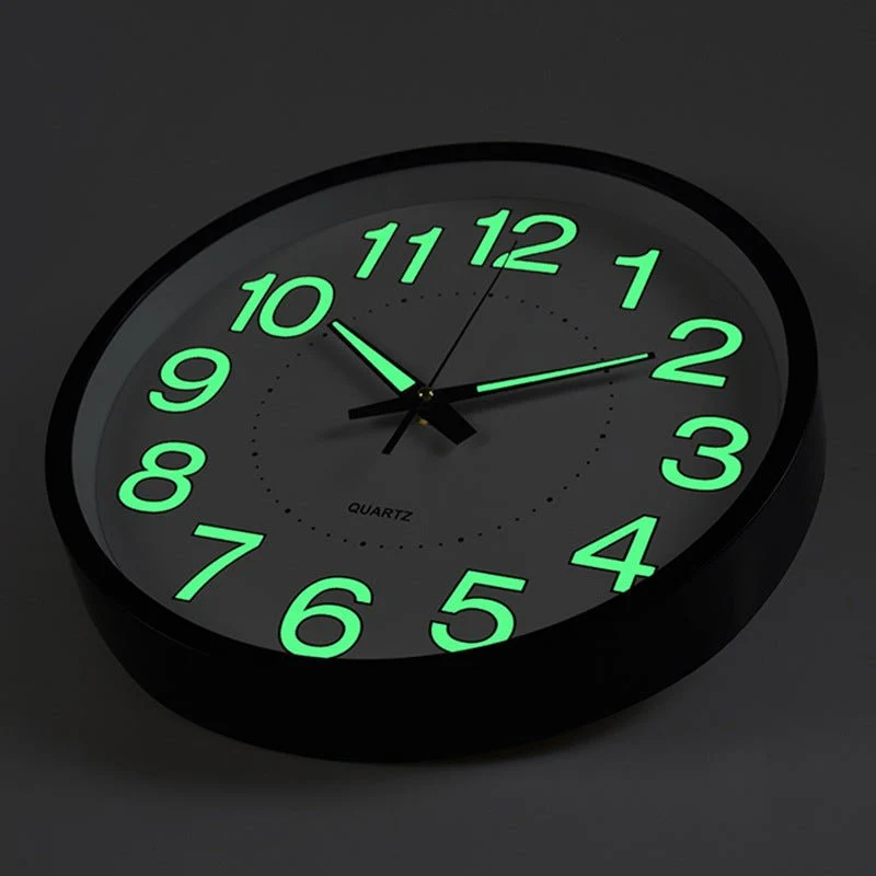 Stilfuld LED-vægur med beroligende belysning