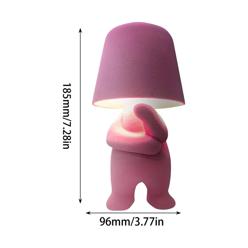 USB-lampe med kreativt design til hyggelig atmosfære