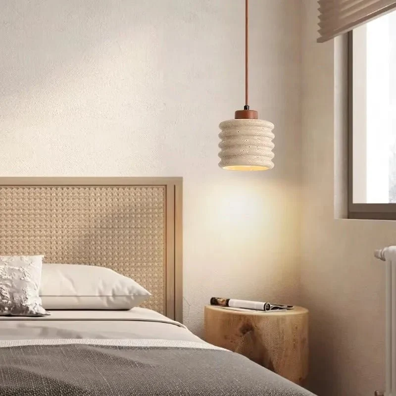 Elegant Travertin Pendel til Industrielt Design i Hjemmet