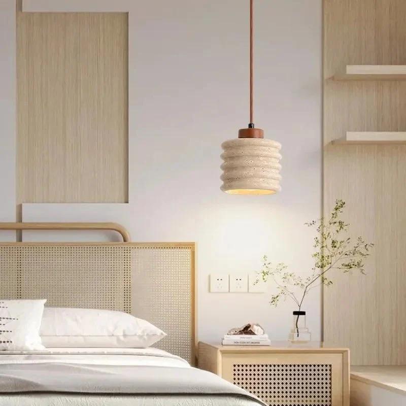 Elegant Travertin Pendel til Industrielt Design i Hjemmet