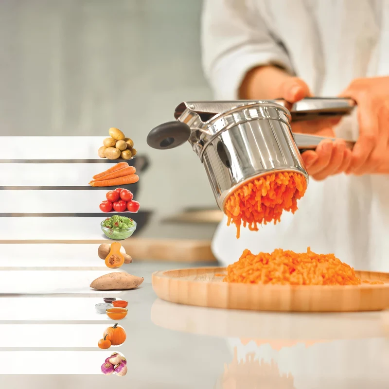 Kartoffelpresse i Rustfrit Stål – Perfekt Mos Hver Gang