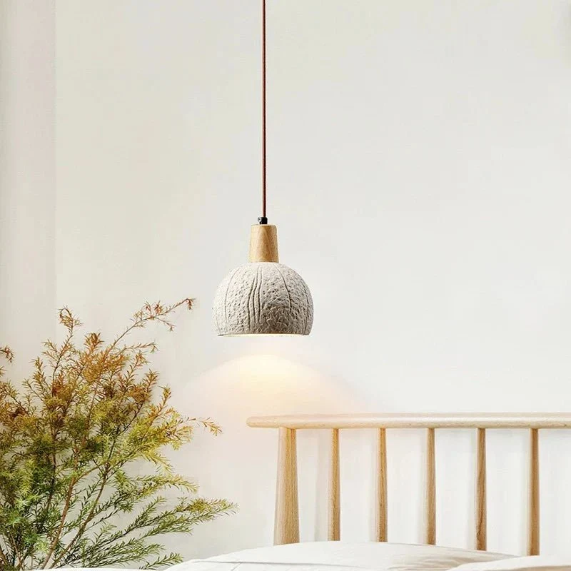 Stilren Cement Pendel med LED – Energibesparende Elegance