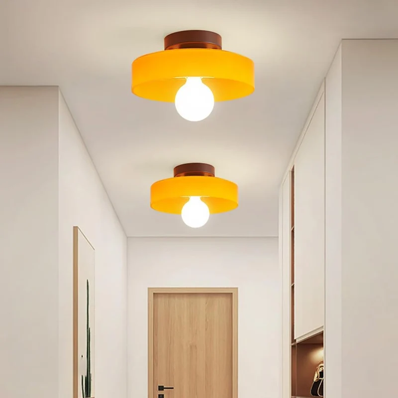 Elegant Glasloftlampe til Skandinavisk Belysning