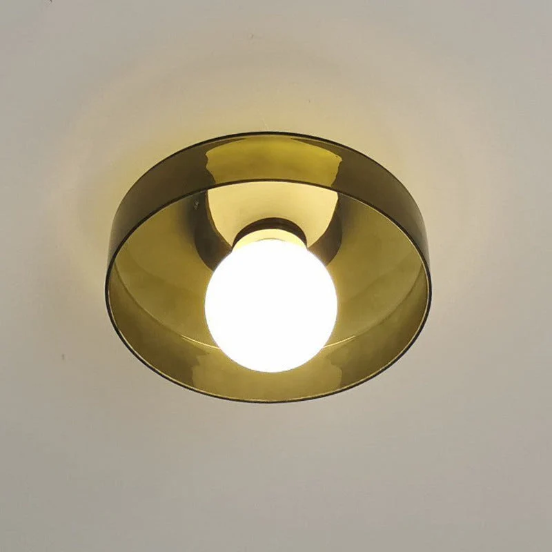 Elegant Glasloftlampe til Skandinavisk Belysning