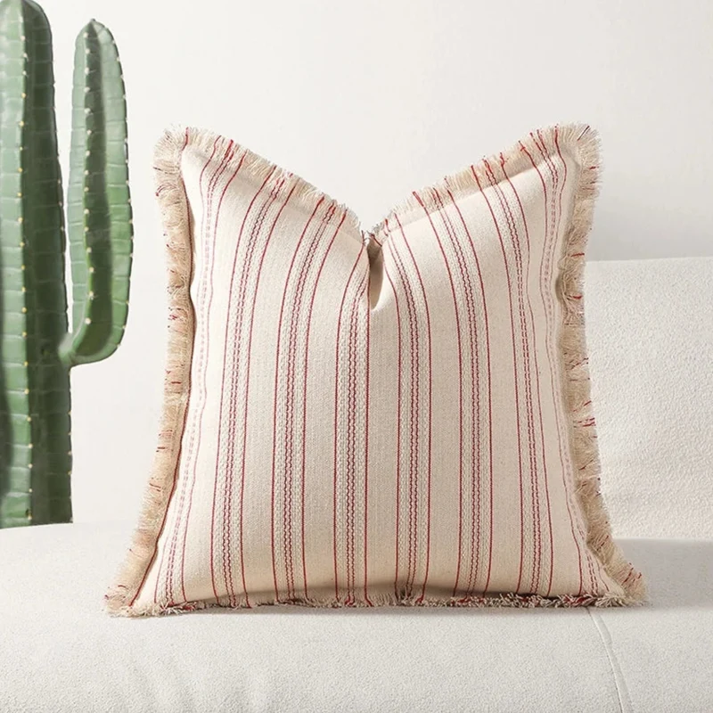 Stilfuld Jacquard Pudeovertræk med Skandinavisk Design
