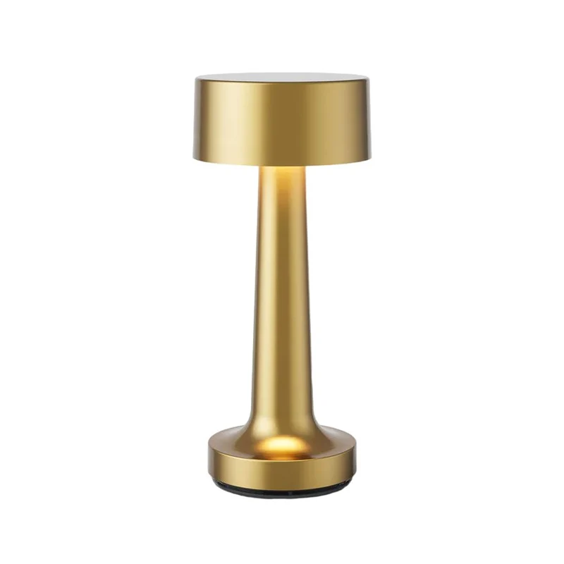 Trådløs LED-bordlampe – justerbar lysstyrke, elegant design