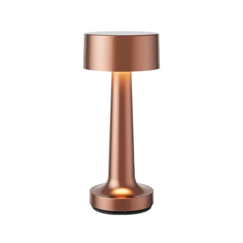 Trådløs LED-bordlampe – justerbar lysstyrke, elegant design