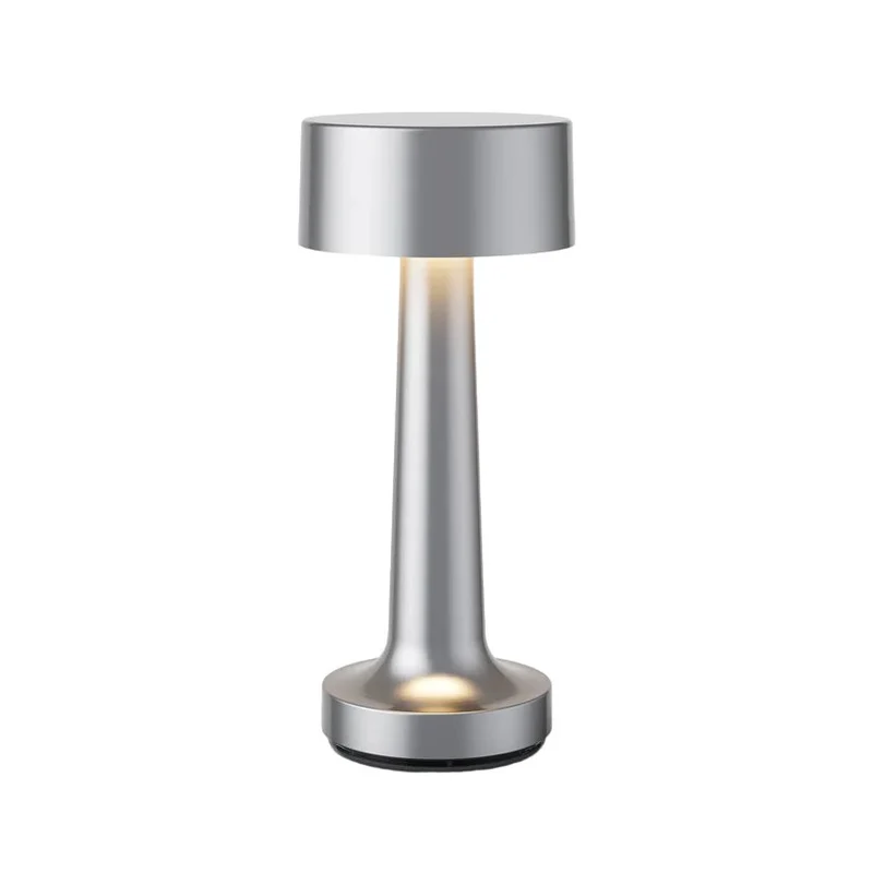 Trådløs LED-bordlampe – justerbar lysstyrke, elegant design