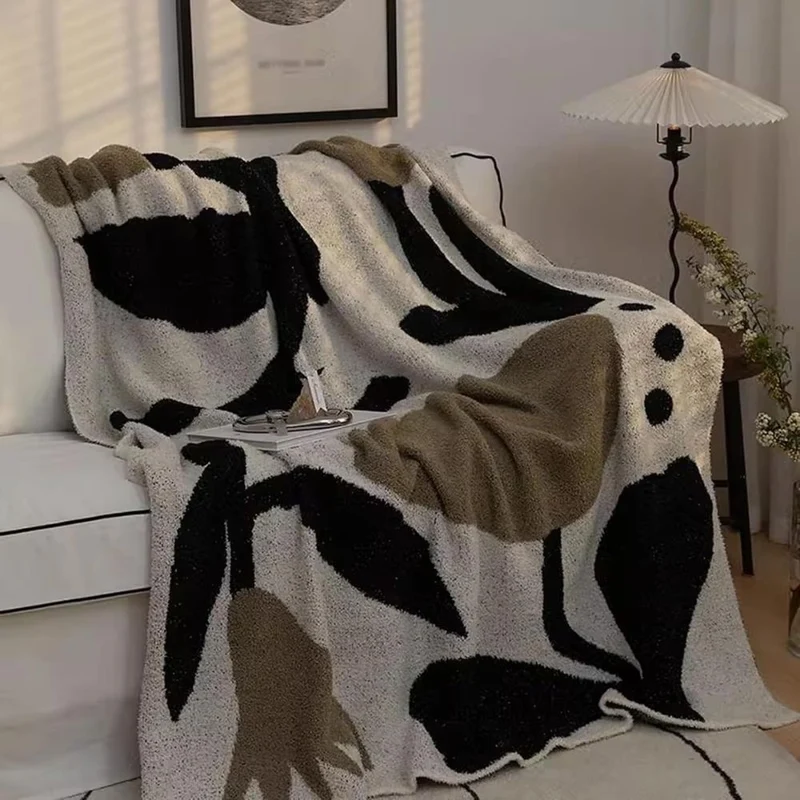 Blød og Varm Mikrofiberplaid til Hygge og Stilfuld Indretning