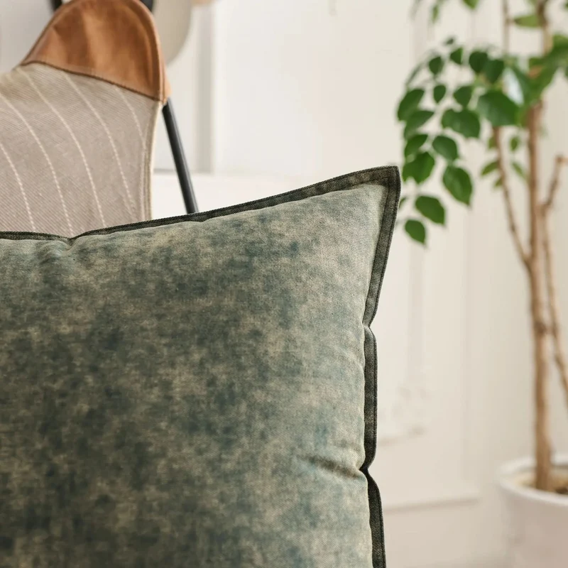 Denim Kvalitets Pudebetræk - Holdbare og Stilfulde Designs