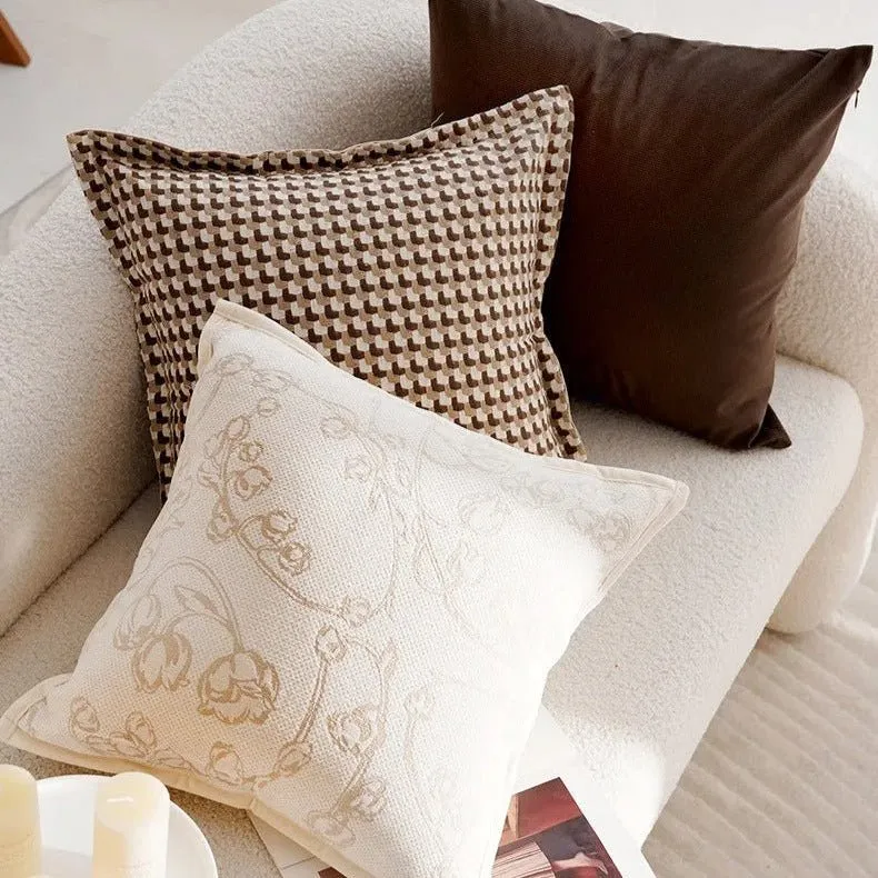 Luksuriøse Jacquard Pudebetræk - Tidløst Design & Komfort
