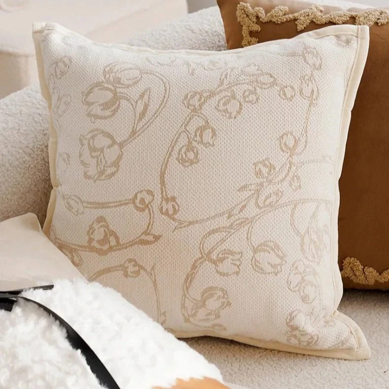 Luksuriøse Jacquard Pudebetræk - Tidløst Design & Komfort