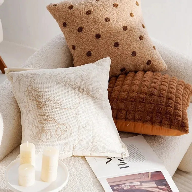 Luksuriøse Jacquard Pudebetræk - Tidløst Design & Komfort