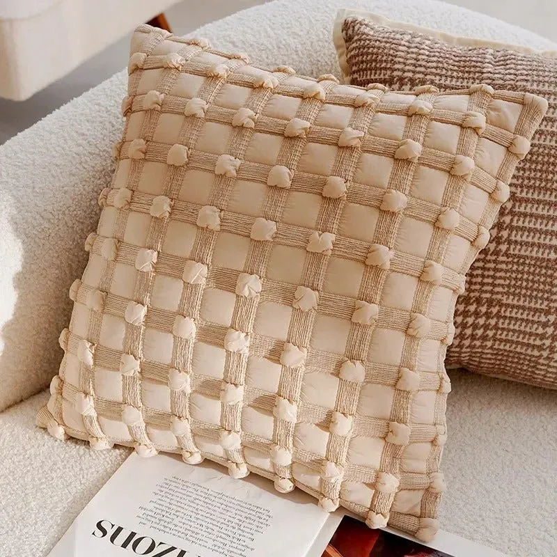 Luksuriøse Jacquard Pudebetræk - Tidløst Design & Komfort