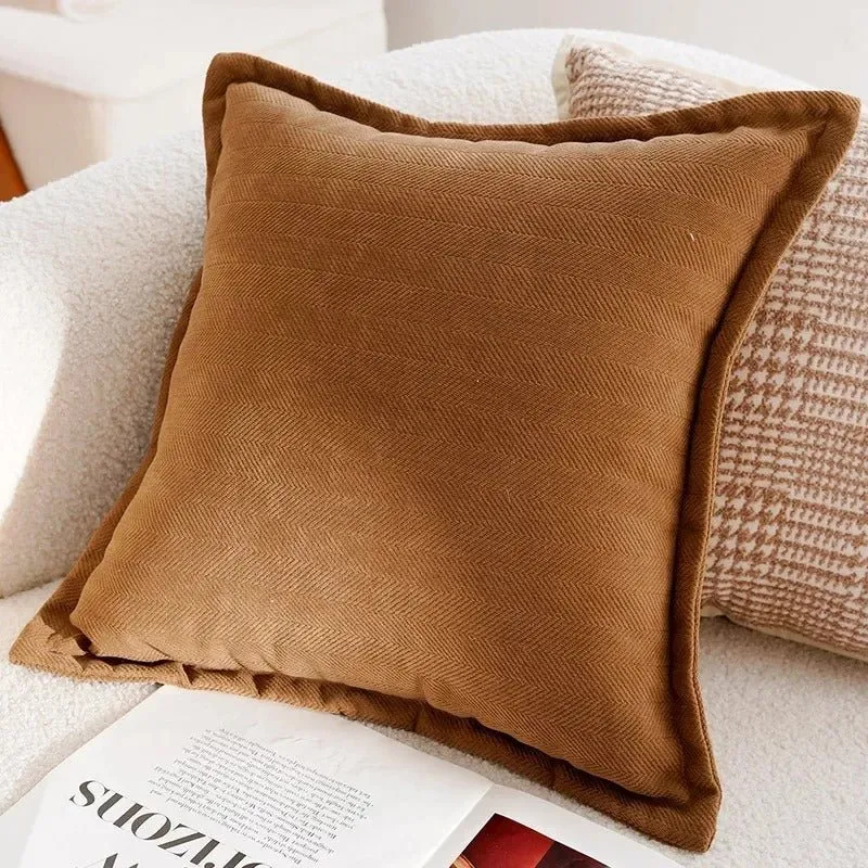 Luksuriøse Jacquard Pudebetræk - Tidløst Design & Komfort