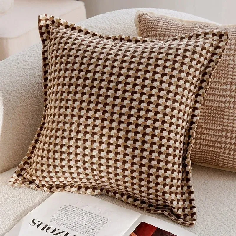 Luksuriøse Jacquard Pudebetræk - Tidløst Design & Komfort