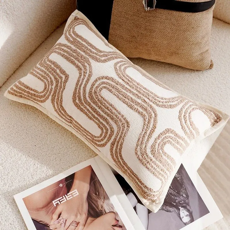 Luksuriøse Jacquard Pudebetræk - Tidløst Design & Komfort