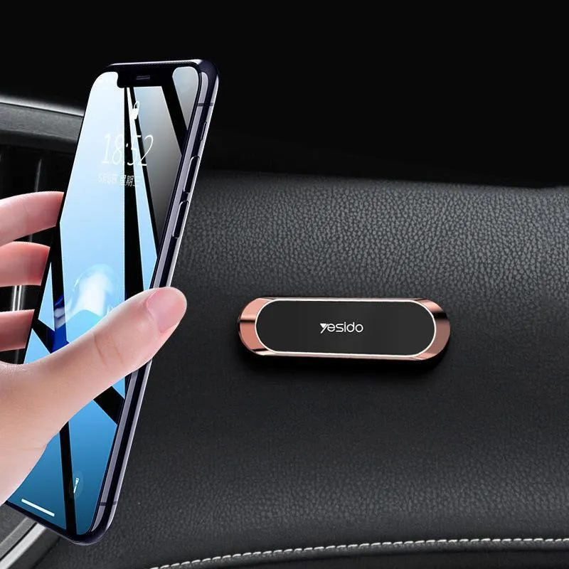 Magnetisk Mobilholder til Bil – Nem Montering og Sikker Greb