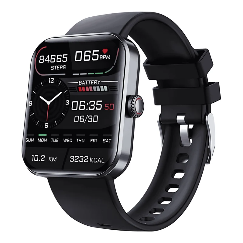 Smartwatch med Blodsukker Overvågning - Ingen Nål, Kun Komfort