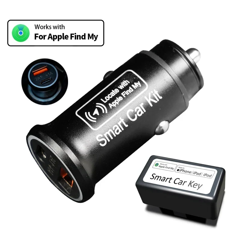 Avanceret GPS Tracker med Oplader og Apple Find My Kompatibilitet