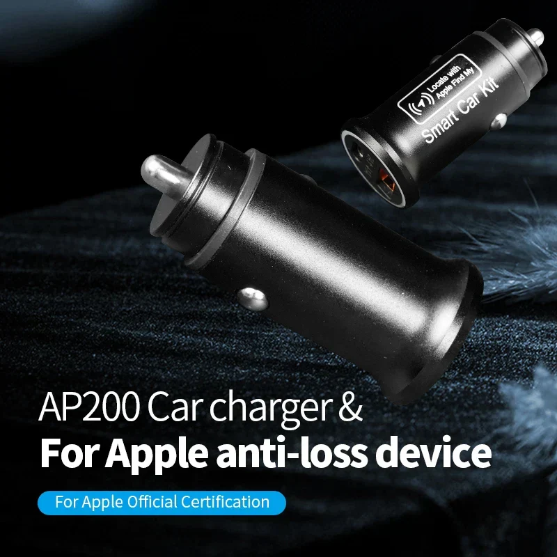 Avanceret GPS Tracker med Oplader og Apple Find My Kompatibilitet