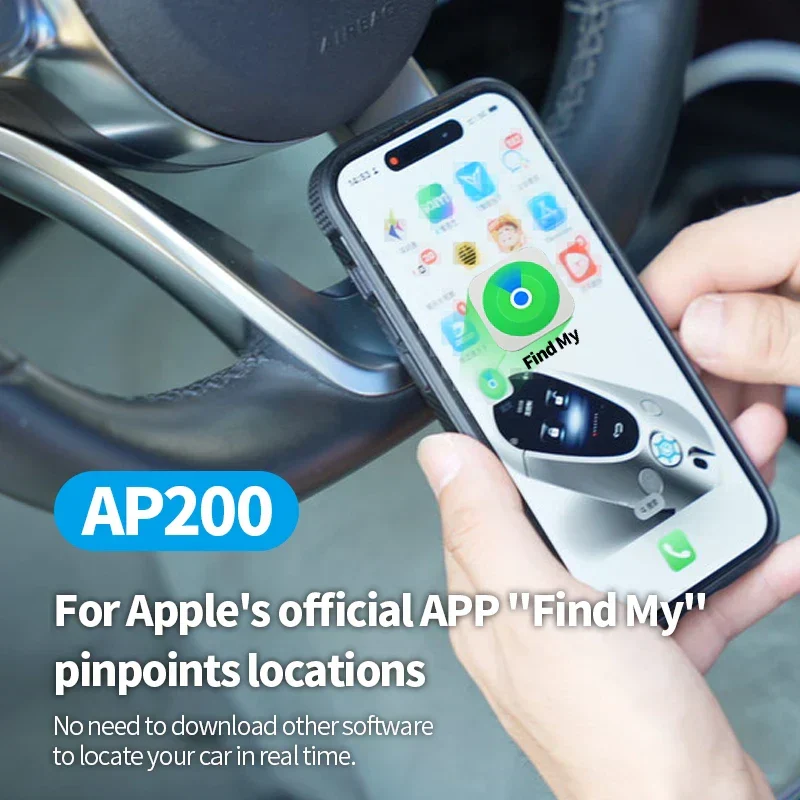 Avanceret GPS Tracker med Oplader og Apple Find My Kompatibilitet