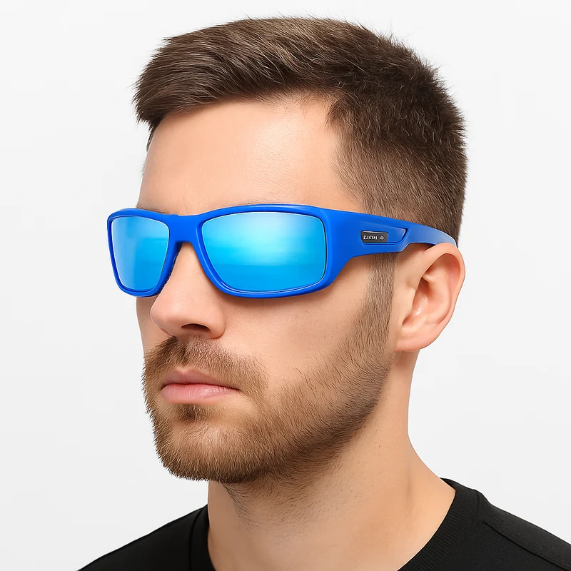 Polarisede UV400 Solbriller med Militært Design