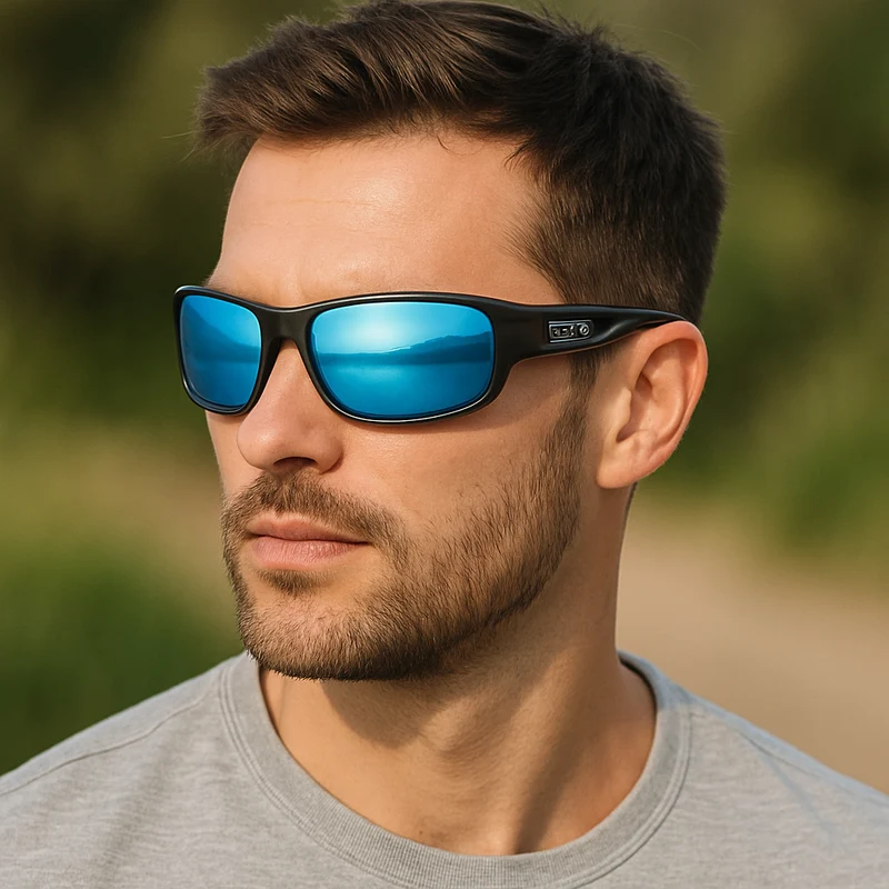 Polarisede UV400 Solbriller med Militært Design