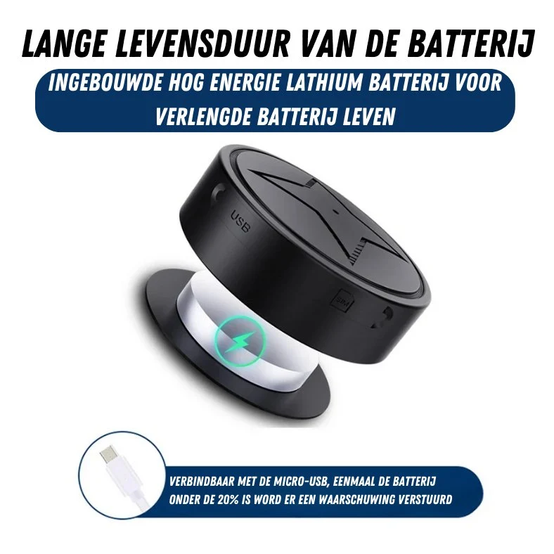 Kompakt GPS-tracker med Magnetisk Montering for Sikkerhed