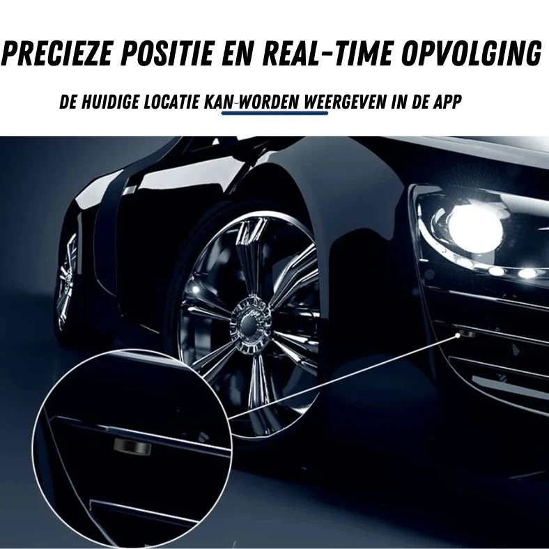 Kompakt GPS-tracker med Magnetisk Montering for Sikkerhed