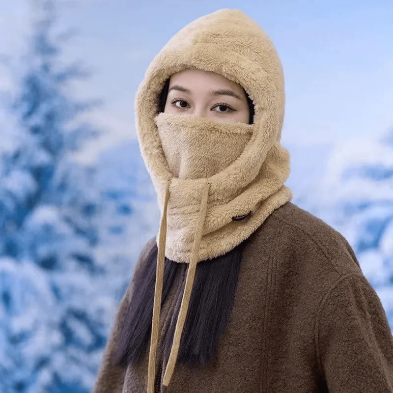 Vindafvisende Fleecemaske Balaclava til Vinterbeskyttelse