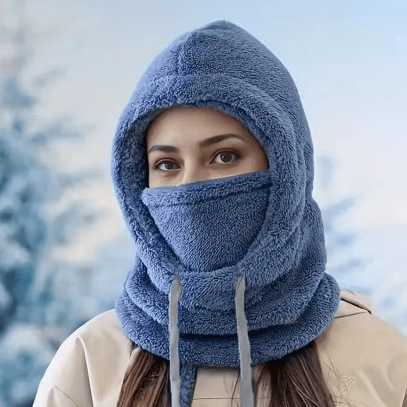 Vindafvisende Fleecemaske Balaclava til Vinterbeskyttelse