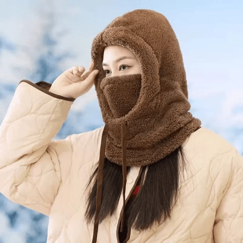 Vindafvisende Fleecemaske Balaclava til Vinterbeskyttelse