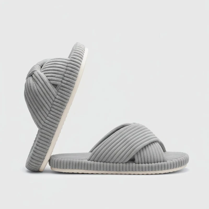 Damesutsko med Memory Foam og Åben Tå - Stilfuld Komfort