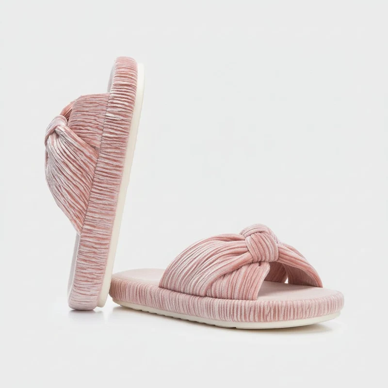 Damesutsko med Memory Foam og Åben Tå - Stilfuld Komfort