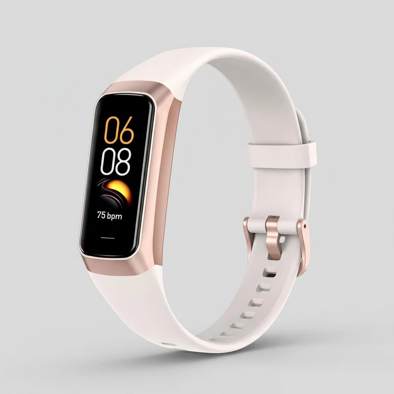 Avanceret Smartwatch med AMOLED Skærm og Fitness Tracking
